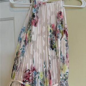 Ted Baker Multicolor Floral A-Line Skirt